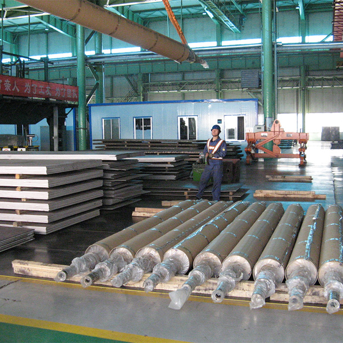 中厚闆熱(rè)處理(lǐ)爐輥道(dào)用(yòng)耐熱(rè)複合纖維片